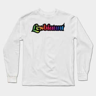 Lesbian Aunt T-Shirt | Lesbiaunt | Aunt Gift | Christmas Idea for Lesbian Aunt | Unisex - Men & Women's Tee | LGBT shirts Long Sleeve T-Shirt